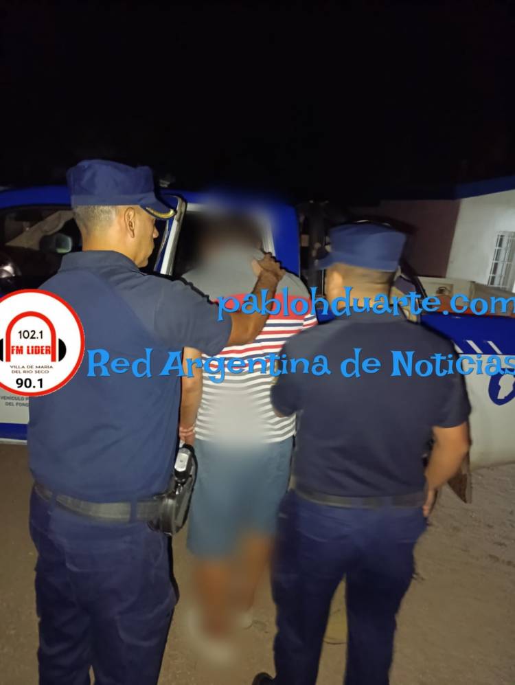 Pronta y eficaz tarea de la Departamental Sobremonte 