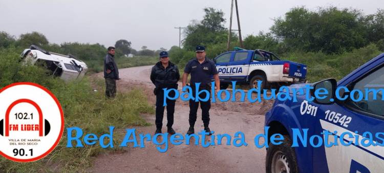 Volcó el hijo de un ex intendente