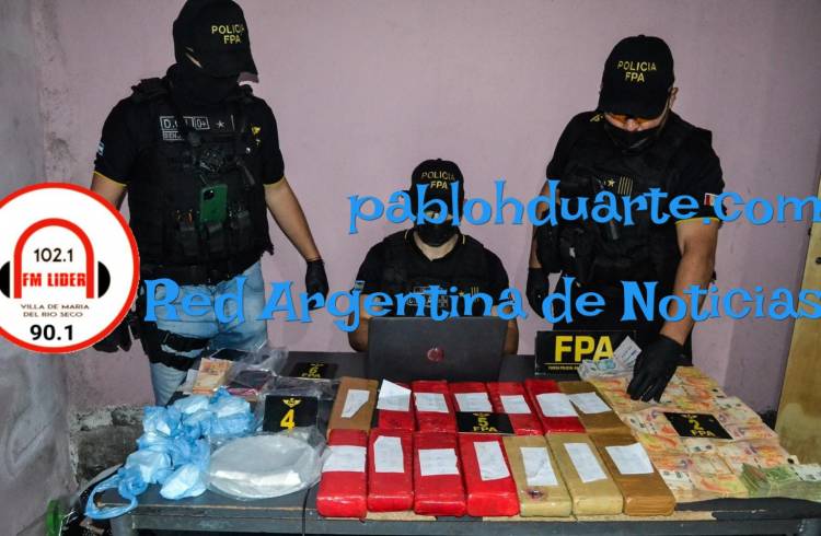 MÁS DE 100 MIL DOSIS DE COCAÍNA Y MARIHUANA