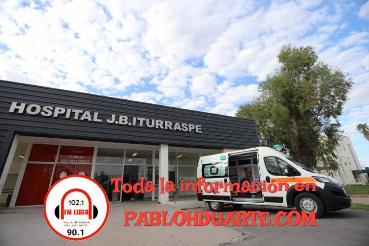 Se reventó un neumático hiriendo a dos hombres 