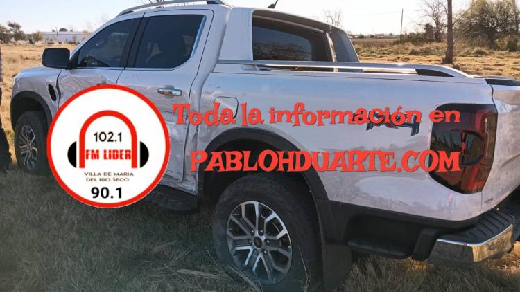 Perdió el control e hizo un trompo