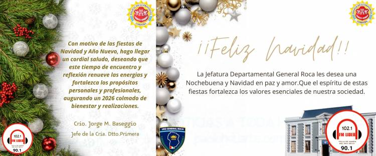 Distrito Primera y Departamental General Roca 