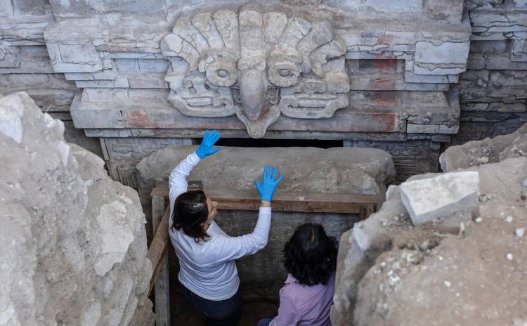 Descubren tumba milenaria del año 600 