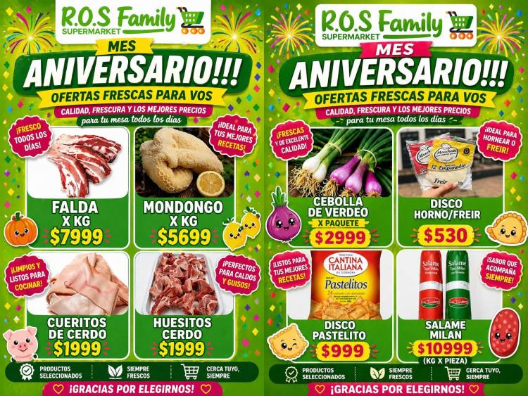 Ofertas aniversario